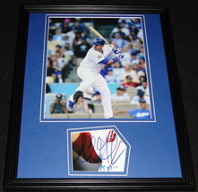 Adrian Gonzalez Signed Framed 11x14 Photo Display Dodgers - £50.41 GBP