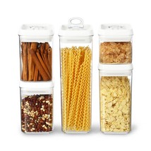 Flip Tite Airtight Food Storage Container With Lid 4 Regular Sealed Lock Acrylic - $56.99