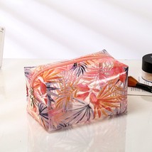 PURDORED 1 Pc Clear Fruit Cosmetic Bag Waterproof PVC Travel Women Makeup Bag Ma - £22.70 GBP