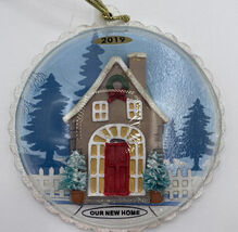 Lenox 2019 Our First Home Ornament 1st Glass Gingerbread House Christmas... - $5.70