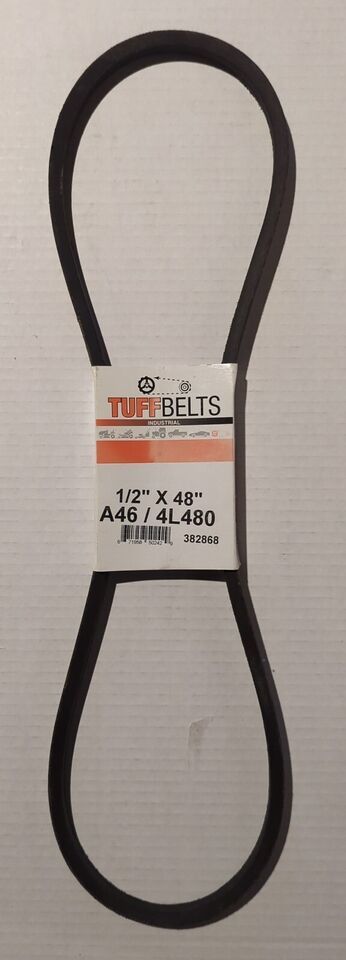 Tuff Belts  A46 / 4L480  1/2&quot; x 48&quot;  382868 - $9.46
