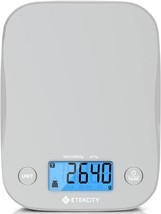 Etekcity Food Kitchen Scale, Digital Weight Grams And Oz For Baking,, Gray - $38.96