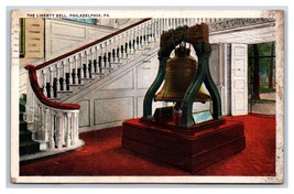 Liberty Bell Independence Hall Philadelphia Pennsylvania PA WB Postcard N20 - £1.51 GBP