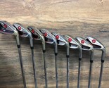 VERY USED RH +1&quot; Mens T11 Power Back Iron Set #4-SW Regular Flex 3186-I2VA - $195.98