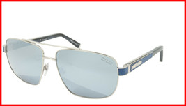 ZILLI Sunglasses Titanium Acetate Leather Polarized France Handmade ZI 65034 C03 - £439.76 GBP
