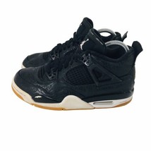 Jordan 4 IV Laser Black Gum 2018 C12970-001 Size 5.5 Y Mid Top - $118.75