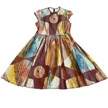 Making The Cut Gary Graham Dress Painted Carnival Winning Look Size XL Women NWT - £58.44 GBP