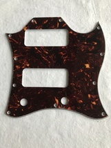For US Gibson SG P90 Guitar Pickguard Without Pickup Mounting Holes,Brown - £13.39 GBP