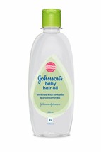 Johnson&#39;s Cheveux Bébé Huile Avec Avocat, 200ml (Paquet De 1) - £11.47 GBP