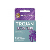 Trojan Ultra-Thin Lubricated Condoms - £11.95 GBP