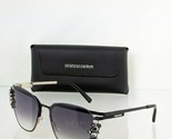 Brand New Authentic Dsquared2 Sunglasses DQ 0300 Estelle 01B Frame DQ 0300 - $148.49