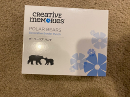 Creative Memories &quot;Polar Bears&quot; Decorative Border Punch - NEW! - $28.67