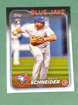 2024 Topps #189 Davis Schneider Toronto Blue Jays - $1.00