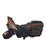 Vintage Metal Diecast Miniature Motorcycle Pencil Sharpener - $12.07 CAD
