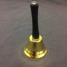 5&quot; Gold Christmas Metal Bell - $3.89