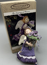 Hallmark Keepsake Ornament Pansy Angel The Language of Flowers #1 in Series 1996 - £9.72 GBP