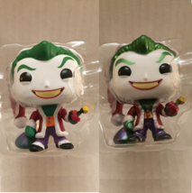 NEW Holiday DC Joker Funko Pocket Pop Figure &amp; Metallic Pocket Pop Figure - $13.46
