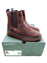 Timberland Bluebell Lane Suede Chelsea Boots- Dark Brown, US 8.5M EUR 39.5 - £79.12 GBP