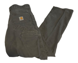 Carhartt Pants Men’s 30x30 Actual 29x29 Gray Relaxed Fit 102517 039 RN 1... - $28.49