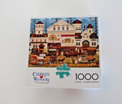 Jigsaw Puzzle 1000 Pieces Charles Wysocki Victorian Street Poster Buffal... - $18.14