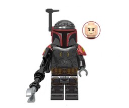 Minifigure Mandalorian Grey And Red Star Wars Tv Show  Toys US - $8.28