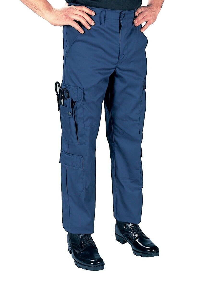 NEW EMS EMT PARAMEDIC NURSE MEDIC WORK CARGO 9 POCKET PANTS MEDIUM REG - $28.63