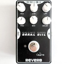 Caline Snake Bite Reverb Guitar FX Effects Pedal Tested Working Ambience... - £31.93 GBP