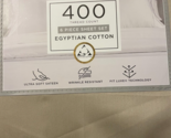 Hotel Signature Sateen 400TC Egyptian  Cotton King Sheet Set 6 piece Beige - £31.34 GBP