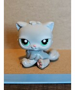 Littlest Pet Shop LPS #82 Persian Cat Grey with Green Eyes - $33.83 CAD