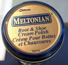 1 Jar Meltonian GOLD 229 Boot Shoe CREAM Polish Shine Protect Leather sh... - $50.96