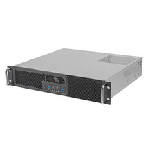 SilverStone 2U Dual 5.25 inch Drive Bay ATX rackmount Industrial Storage... - $326.20