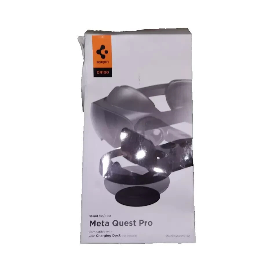 Spigen DR100 Stand Cover Compatible with Meta Quest Pro VR Charging Dock... - $10.05