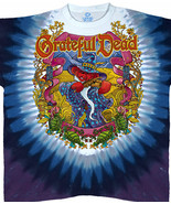 Grateful Dead Dancing Bear Wizard Tie Dye Shirt    2X      - €30,69 EUR