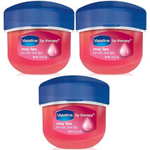 Pack of (3) New Vaseline Lip Therapy Lip Balm Mini, Rosy, 0.25 oz - $16.49