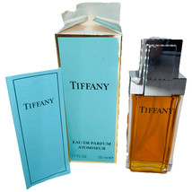 NEW Vintage TIFFANY &amp; Co Eau De Parfum Atomiseur 1.7 Oz 50mL W/ Box Pape... - $349.97