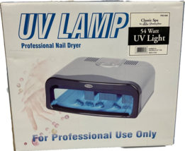 Classic Spa FantaSea UV Lamp Professional Nail Dryer 54 Watt UV Light #F... - $49.99