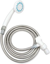 Aquasense 770-980 3-Setting Handheld Shower Head With Hose, Gray - £43.20 GBP