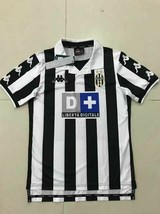 1999-2000 Juventus Home Retro Soccer Jersey Short Sleeve Clothing Pro Football - $38.00