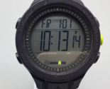 Timex Ironman Digital Watch Men Indiglo 42mm Black Timer 100M New Batter... - $29.69