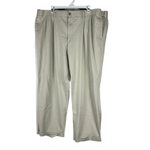 Dockers Men&#39;s Relaxed Fit Pleated Front Chino Pants Size 44X30 - $16.83