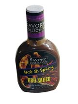 Savory Collection Hot/Spicy BBQ Sauce, 18 oz/1 Lb 2oz - $17.97 CAD