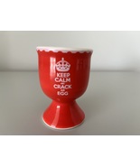 EGG CUP - KEEP CALM AND CRACK AN EGG - $7.16