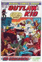 The Outlaw Kid #14 February 1973 &quot;Kid Gunslingers of Calibre City!&quot; - £8.46 GBP