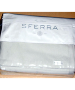 Sferra St. Moritz Plush Twin Blanket Soft Pale Blue Combed Cotton 67x90"... - $178.10