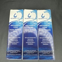 Lot of 3 GlacialPure Replacement Refrigerator Water Filters Model Number... - $32.73