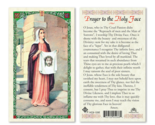 Laminated Prayer to the Holy Face Prayer Card with image of St Veronica ... - $2.69