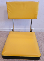 Bleacher Stadium Foldable Padded Cushion Seat Nat&#39;l Championship Air Rac... - $29.74