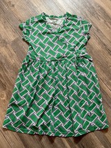 Diane Von Furstenburg x Target Wrap Dress Vintage Weave Green Size XS 4/... - $14.49