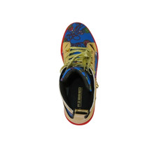 Mens High Top Shoes FIESSO by AURELIO GARCIA Chain Medusa Celebrity 2421 Blue image 8