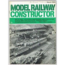 Model Railway Constructor Magazine March 1970 mbox3044/b  New for 1970-An exclus - £3.11 GBP